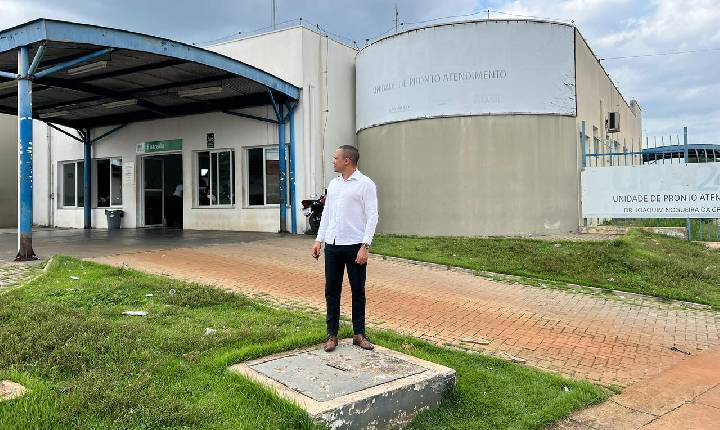 Everton Ferreira vistoria UPA do Abílio Pedro e solicita melhorias estruturais e de manutenção
