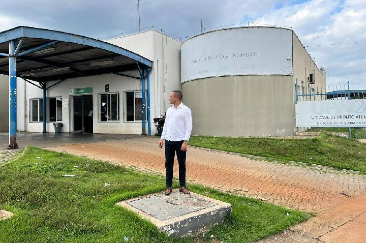 Everton Ferreira vistoria UPA do Abílio Pedro e solicita melhorias estruturais e de manutenção
