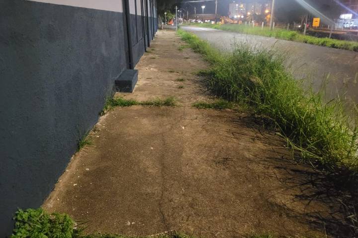 Fiscalização notifica proprietários para limpeza de calçadas em Limeira