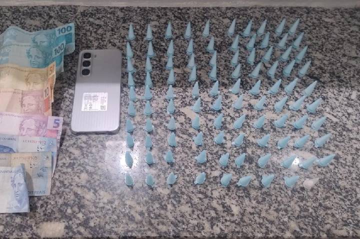 Homem é preso por tráfico de drogas durante patrulhamento em Cordeirópolis