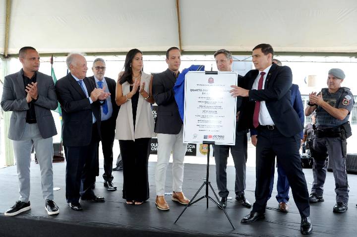 Presidente da Câmara participa da inauguração do novo 4º Distrito Policial de Limeira