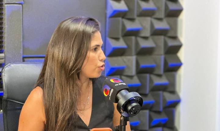 Primeira-dama Luciana Felix divulga mobilização “Limeira quer Mulheres Vivas” na TV Agora