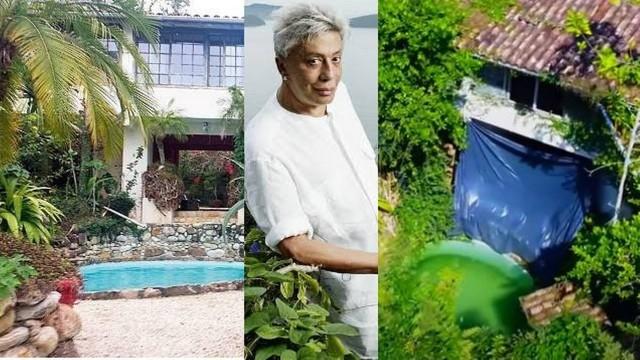 MANSÃO DE CLODOVIL EM UBATUBA ESTÁ EM RUÍNAS E CORRE RISCO DE SER DEMOLIDA