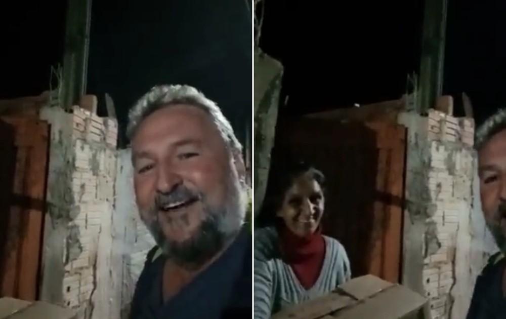 Empresário pede desculpas por vídeo em que negou marmita a eleitora de Lula