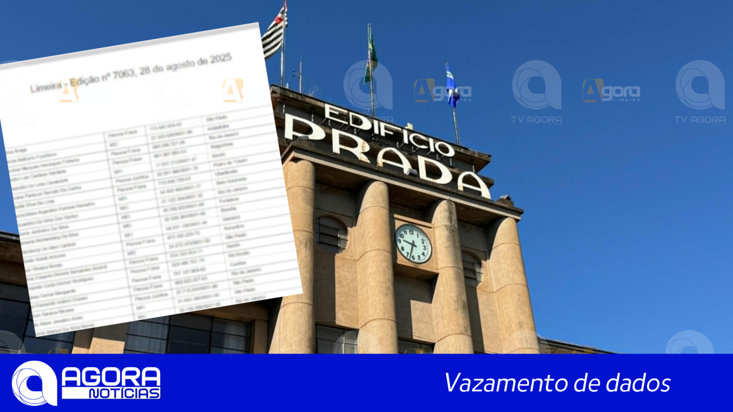 EXCLUSIVO: Prefeitura de Limeira expõe CPFs de nomeados em jornal oficial, violando a LGPD