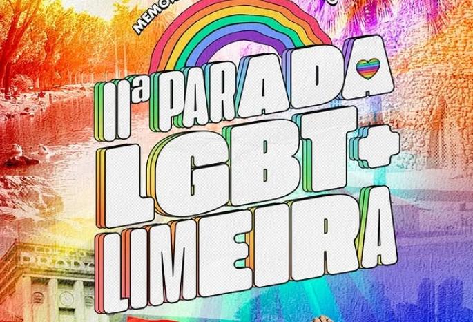 🌈 11ª Parada LGBTQIA+ de Limeira lança cartaz oficial e anuncia Aretuza Lovi como atração principal