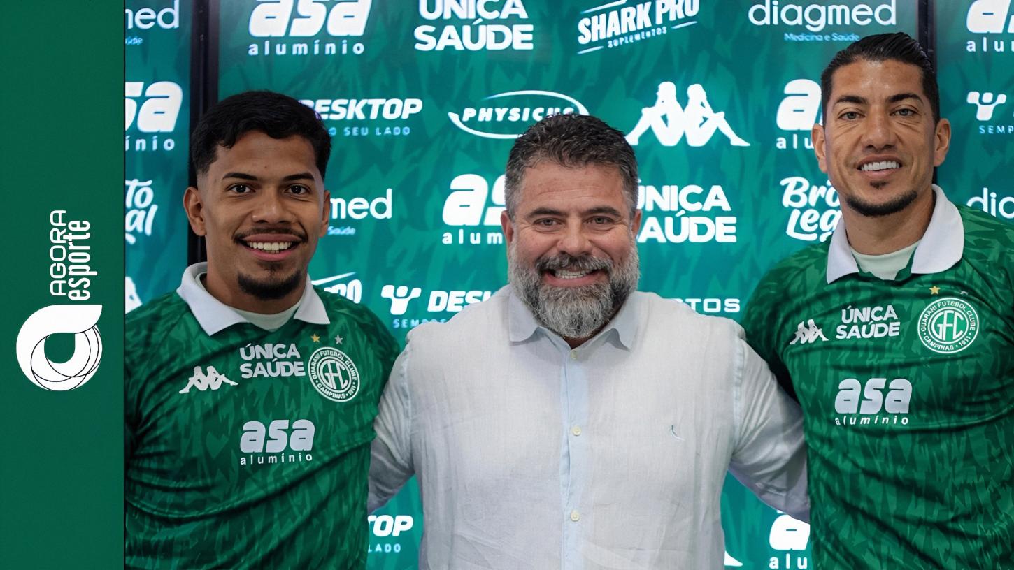 Guarani anuncia oficialmente Ralf e Rian para o Paulistão